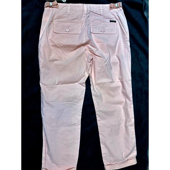 Sanctuary  Button Cuffed Pants Coral size 29 - Picture 8 of 10